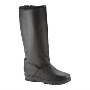 NEW TOE WARMERS women's glacier waterproof boots in black